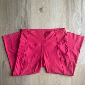 Lululemon Fast and Free Leggings in Pink